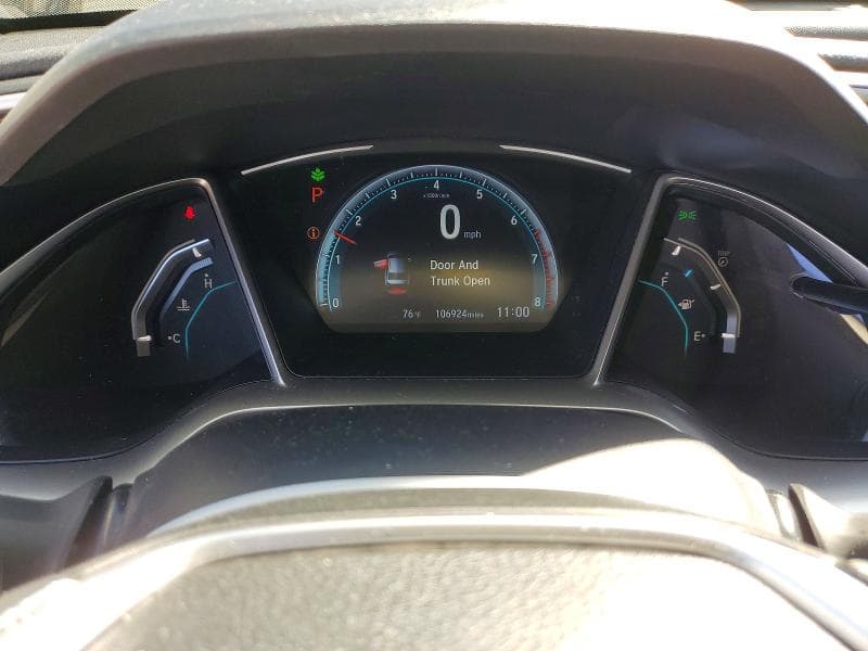 2017 HONDA CIVIC EX 9