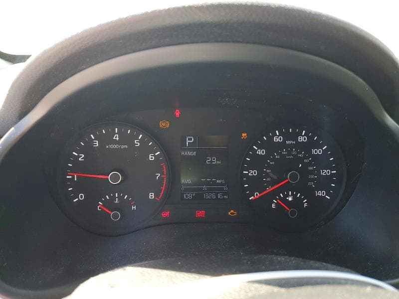 2020 KIA RIO 9