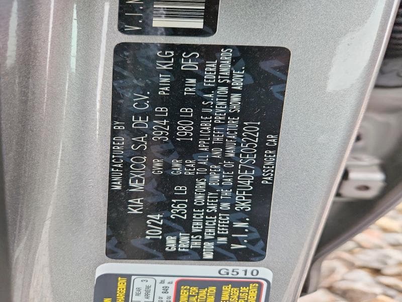 2025 KIA K4 EX 12