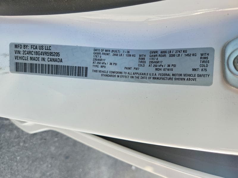 2027 CHRYSLER PACIFICA SELECT 14