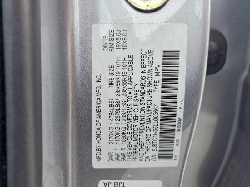 2020 ACURA RDX TECHNOLOGY 13