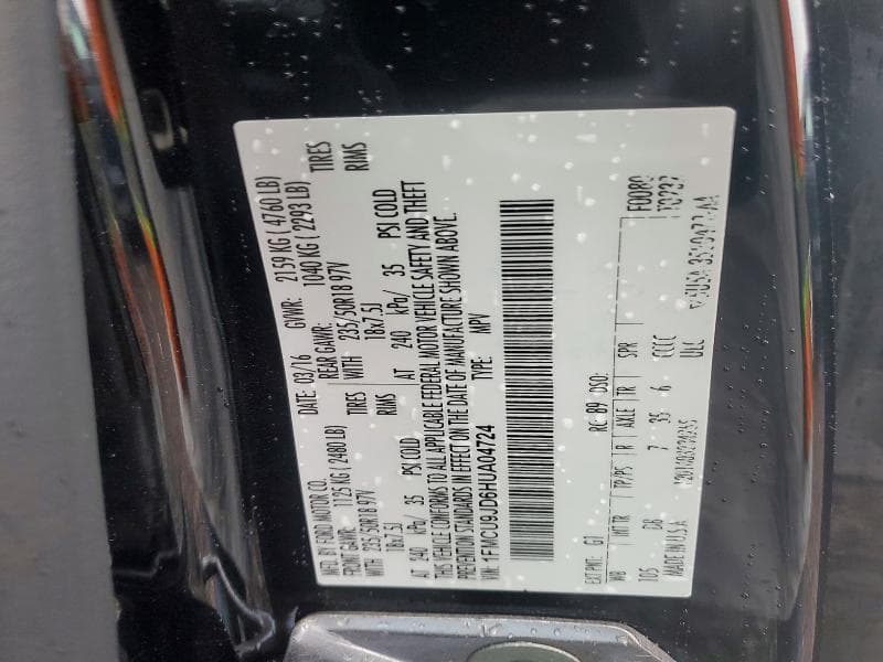 2017 FORD ESCAPE TITANIUM 13