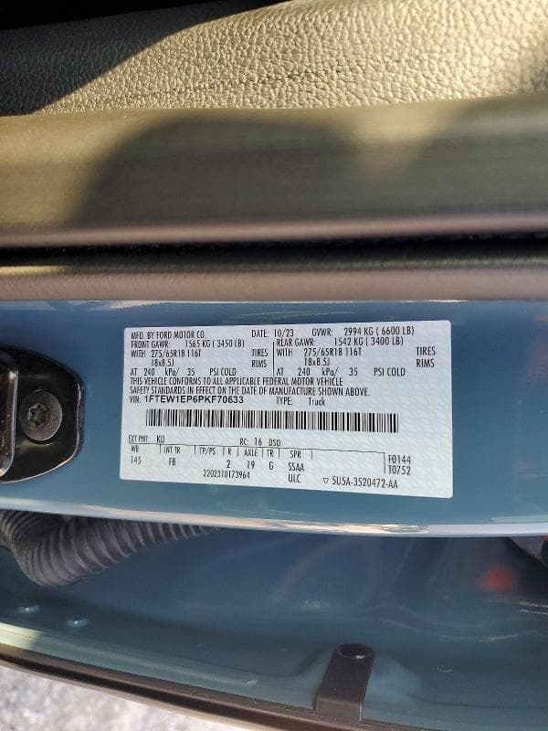 2023 FORD F150 SUPERCREW 12