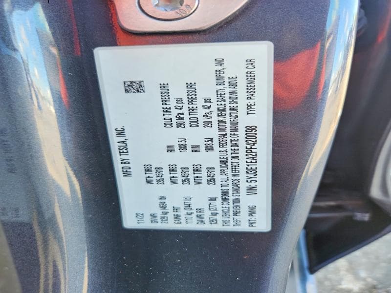 2023 TESLA MODEL 3 13