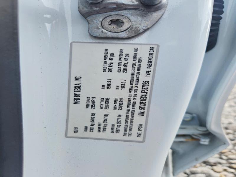 2020 TESLA MODEL 3 12