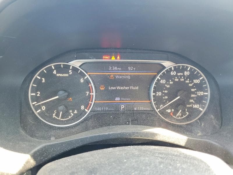2020 NISSAN ALTIMA SR 9