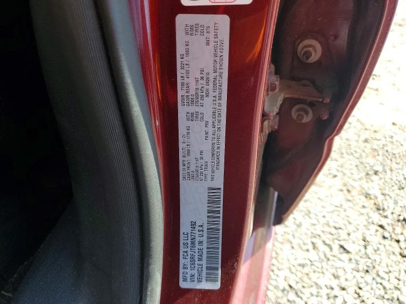 2021 RAM 1500 LARAMIE 12