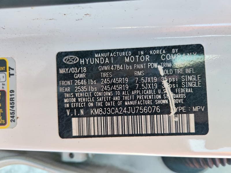 2018 HYUNDAI TUCSON VALUE 13