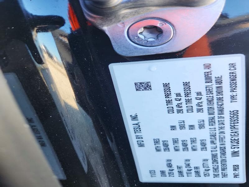 2023 TESLA MODEL 3 12
