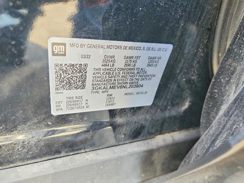 2022 GMC TERRAIN SLE 14