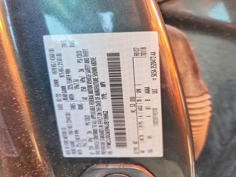 2022 FORD ESCAPE SE 13