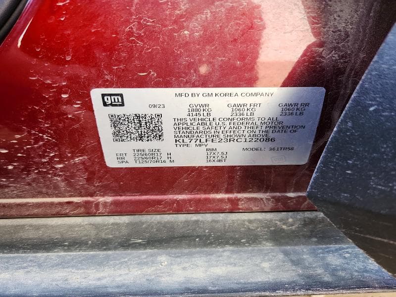 2024 CHEVROLET TRAX LS 14