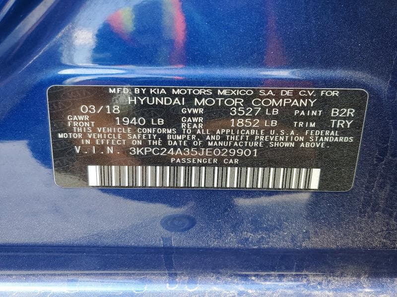 2018 HYUNDAI ACCENT 13