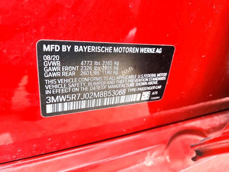2021 BMW 330XI 12
