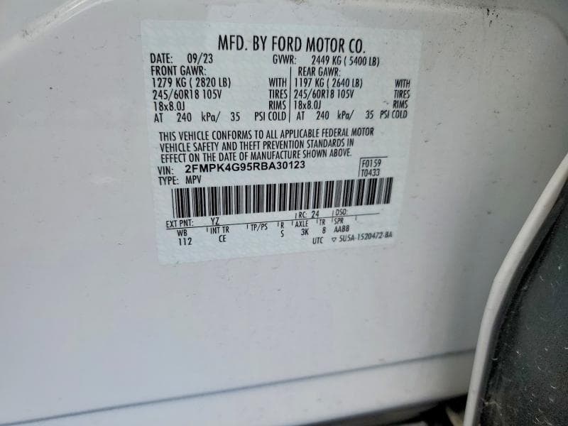 2024 FORD EDGE SE 14