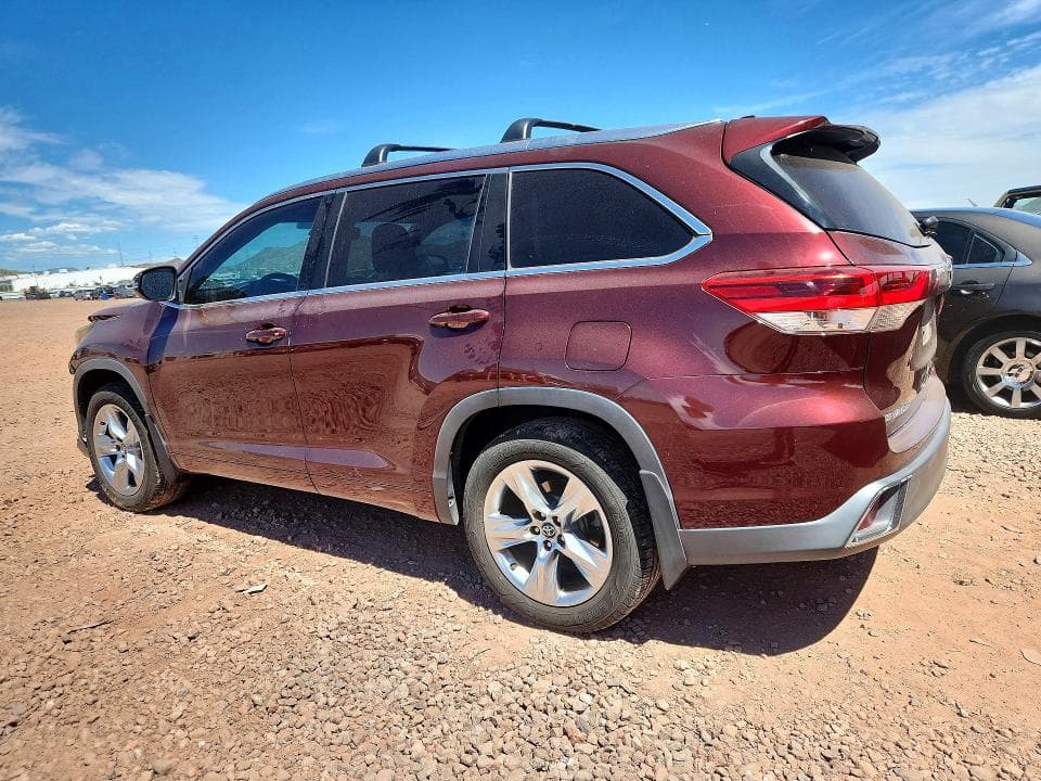 2018 TOYOTA HIGHLANDER LIMITED 2