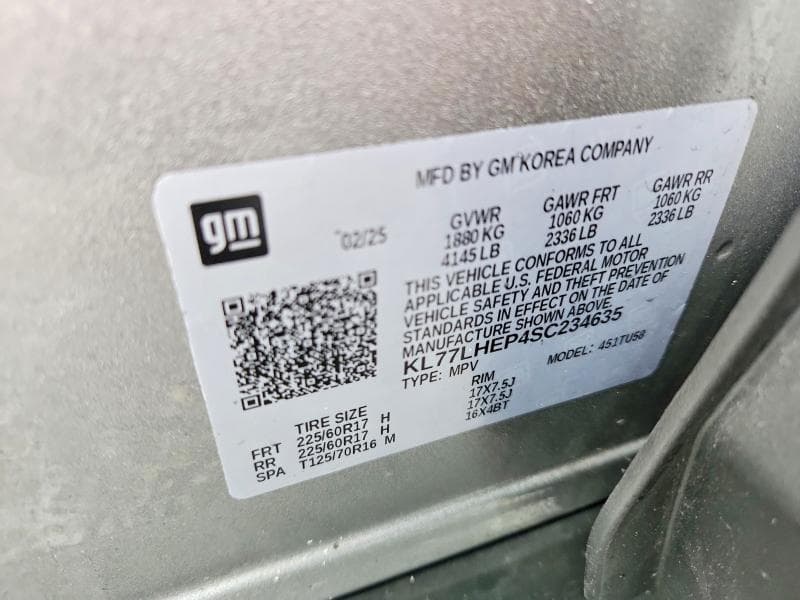 2025 CHEVROLET TRAX 1LT 14