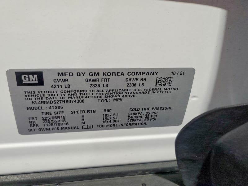 2022 BUICK ENCORE GX SELECT 13