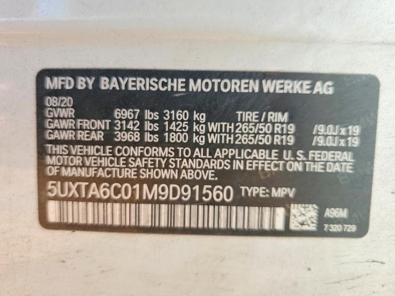 2021 BMW X5 XDRIVE45E 13