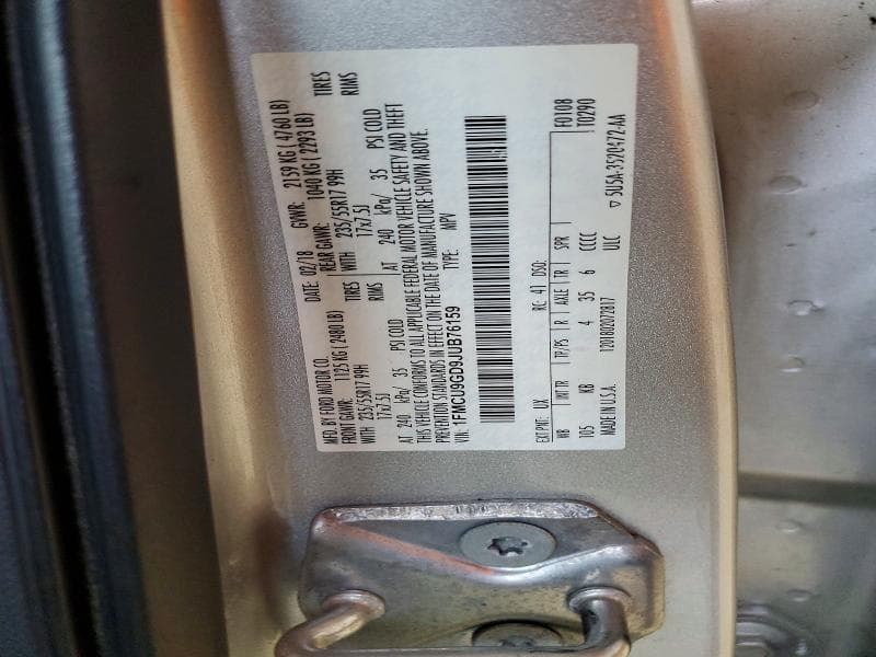 2018 FORD ESCAPE SE 13