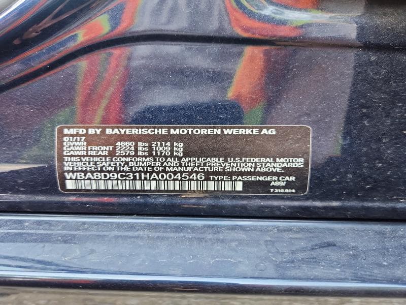 2017 BMW 330 XI 12