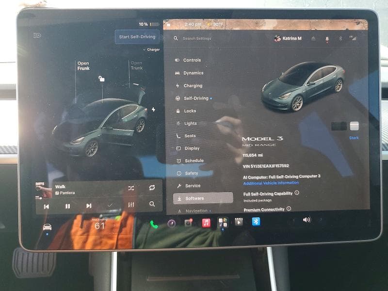 2018 TESLA MODEL 3 9