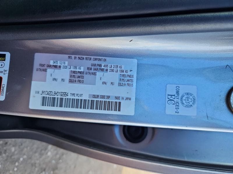 2017 MAZDA 5 GRAND TOURING 14