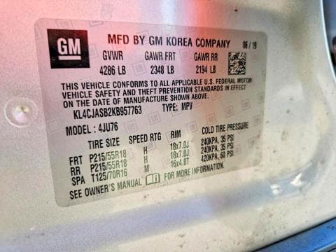 2019 BUICK ENCORE PREFERRED 13