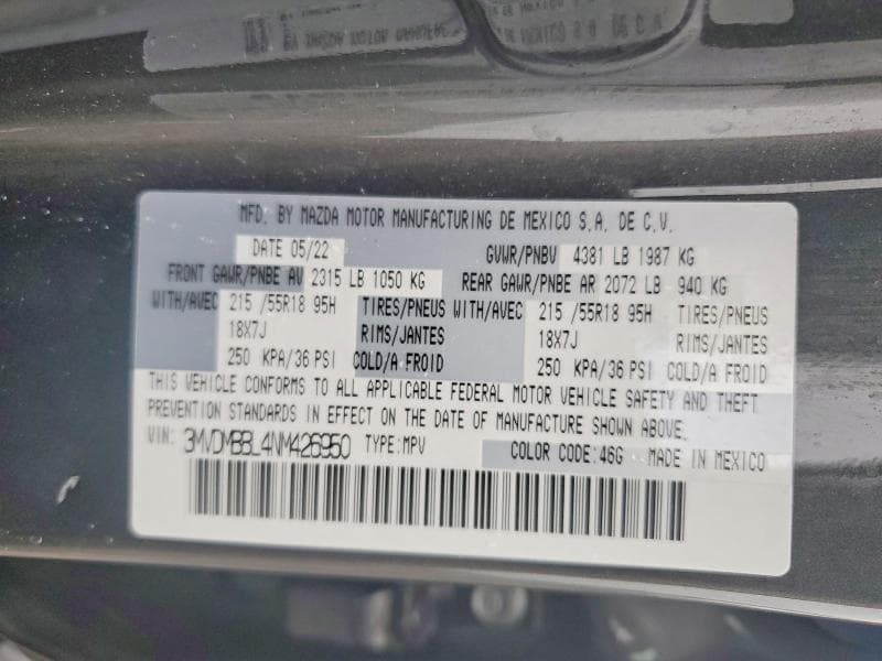 2022 MAZDA CX-30 SELECT 12