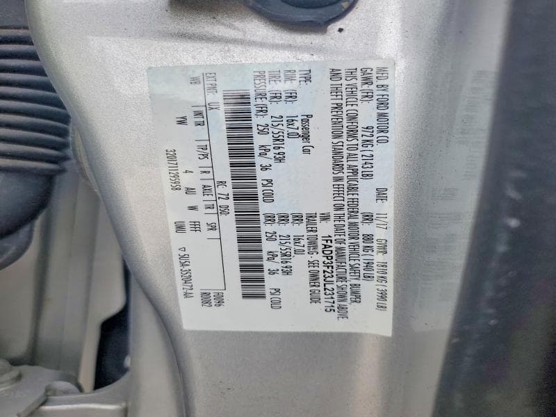 2018 FORD FOCUS SE 12