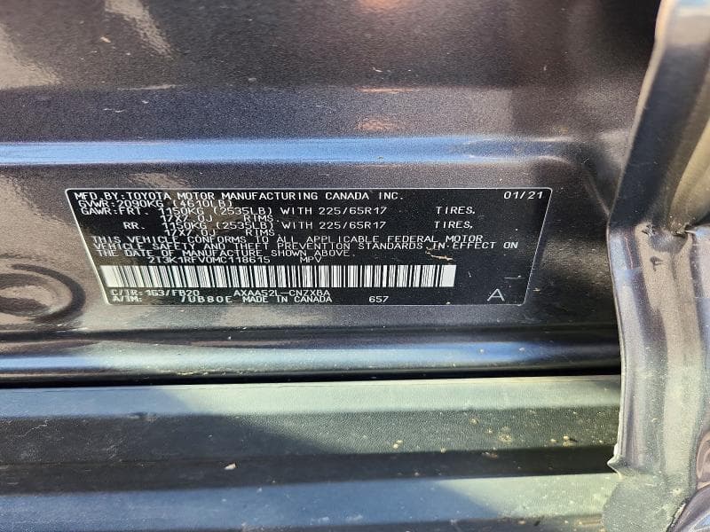2021 TOYOTA RAV4 LE 13