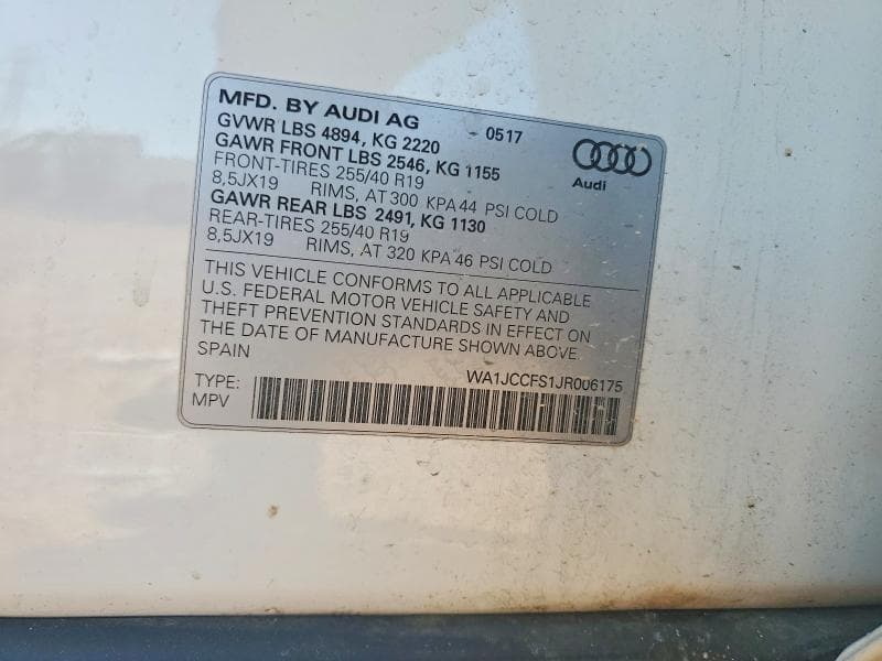2018 AUDI Q3 PREMIUM PLUS 12