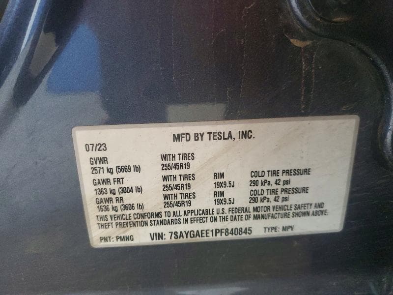 2023 TESLA MODEL Y 13