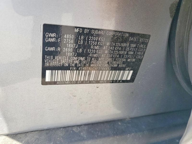 2023 SUBARU OUTBACK ONYX EDITION 13