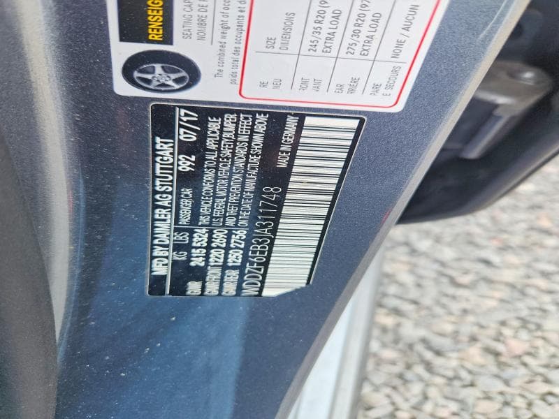 2018 MERCEDES-BENZ E 43 4MATIC AMG 12