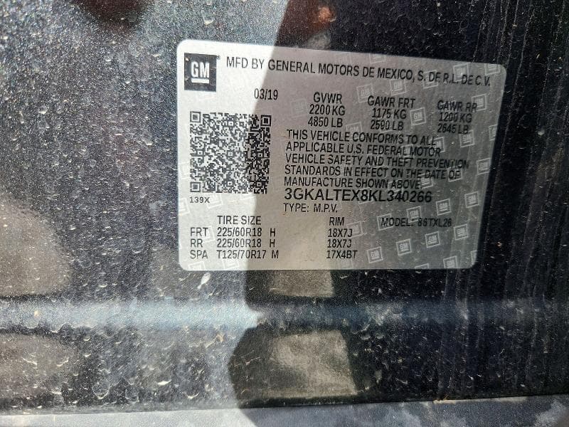 2019 GMC TERRAIN SLE 12