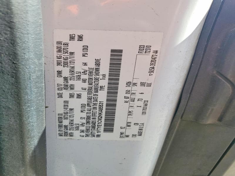 2017 FORD TRANSIT T-150 13