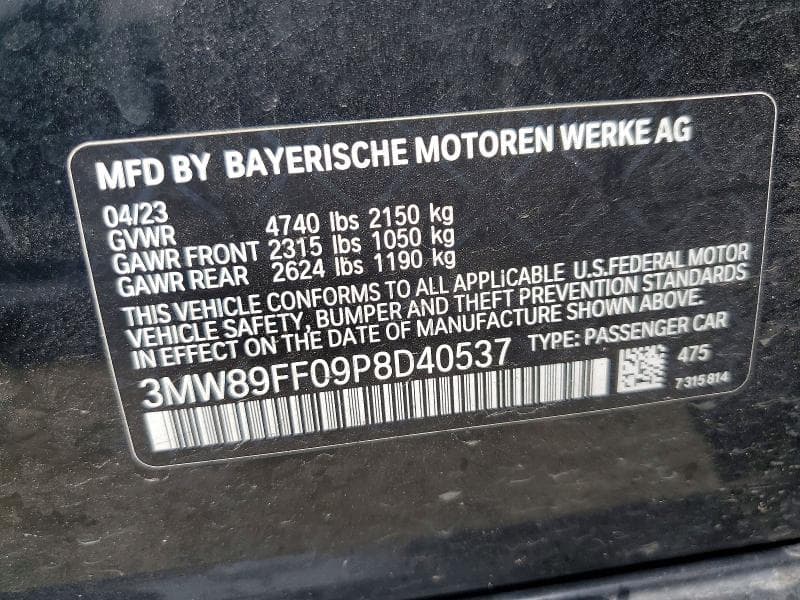 2023 BMW 330XI 12