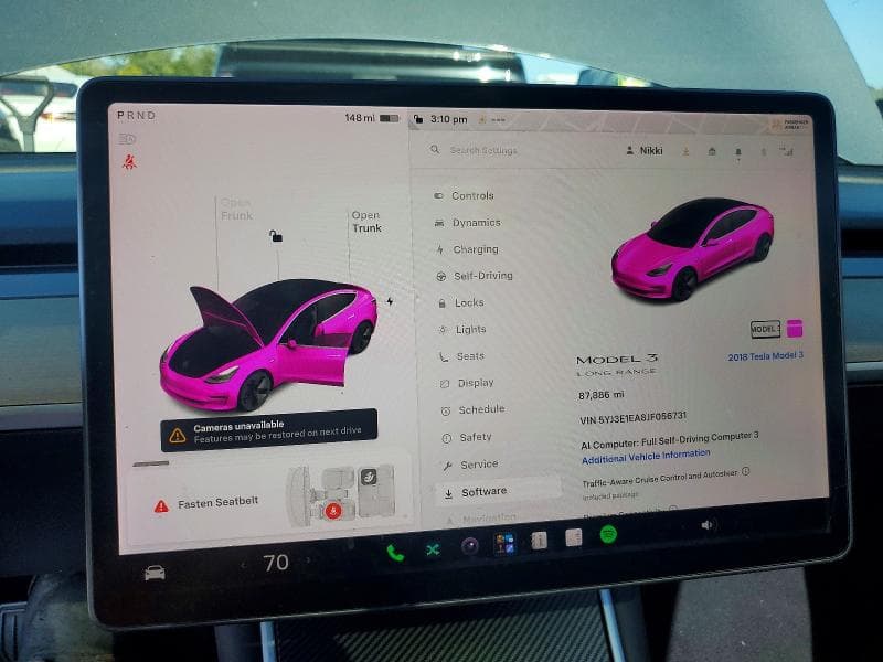 2018 TESLA MODEL 3 9