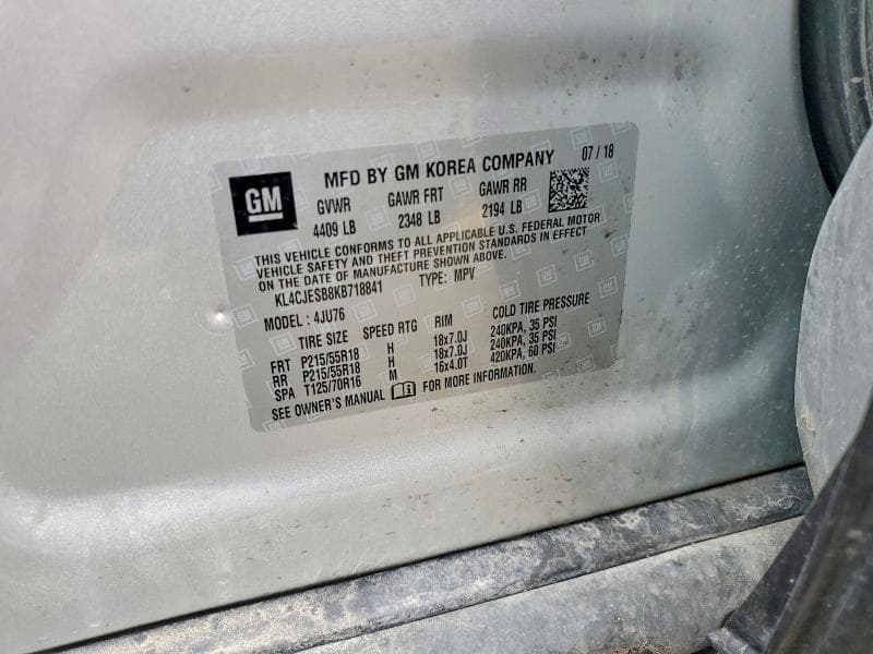2019 BUICK ENCORE PREFERRED 14