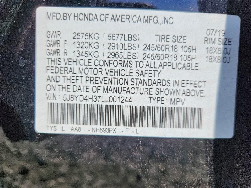 2020 ACURA MDX 13