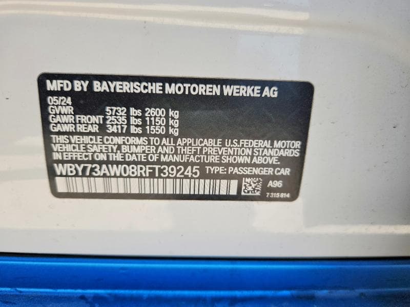 2024 BMW I4 EDRIVE 40 12