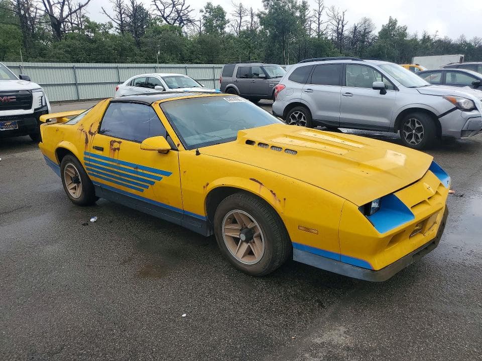 1984 CHEVROLET CAMARO 4