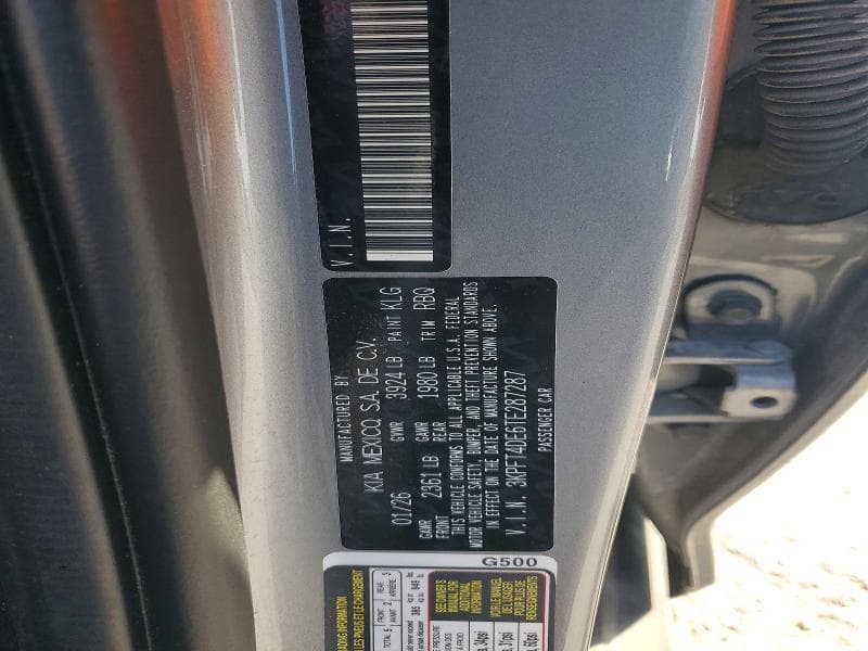 2026 KIA K4 LXS 12