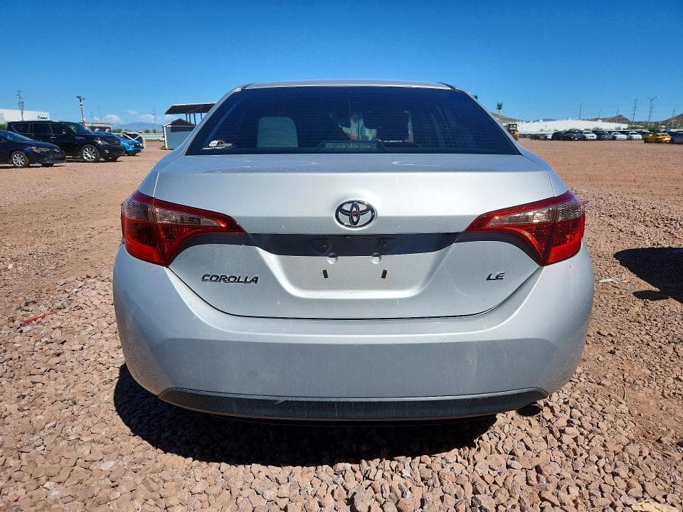 2018 TOYOTA COROLLA LE 6