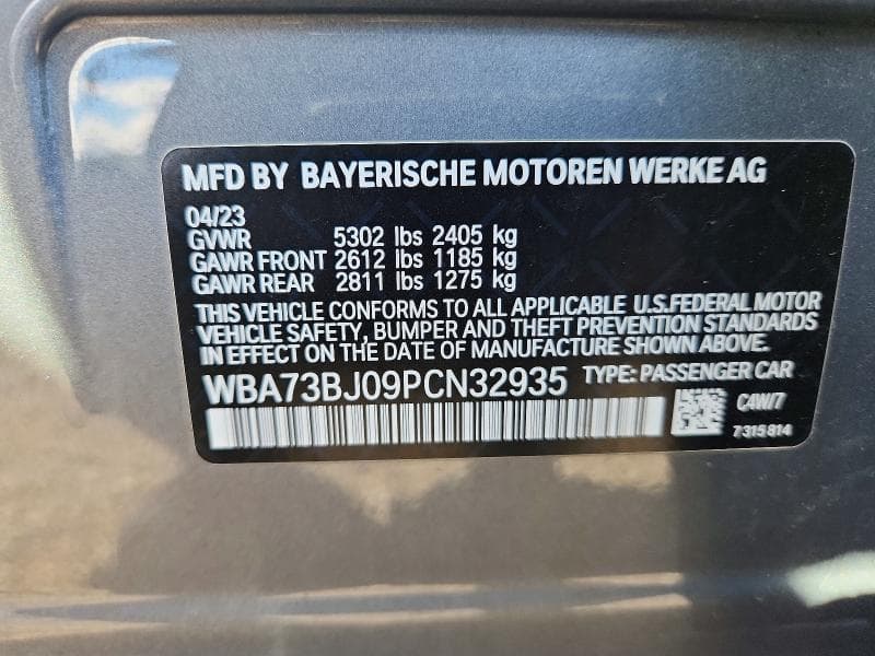2023 BMW 540 XI 12