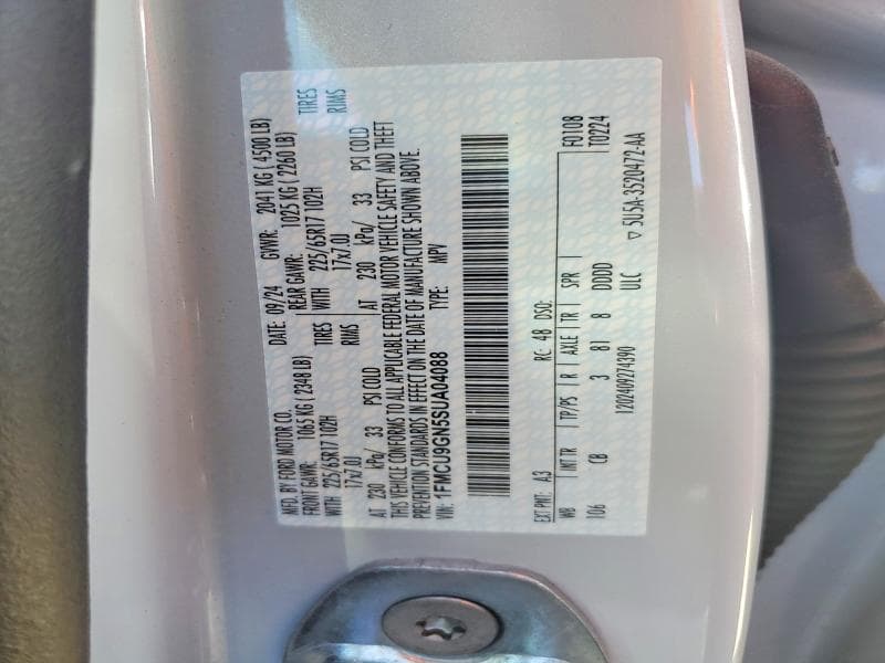 2025 FORD ESCAPE ACTIVE 13