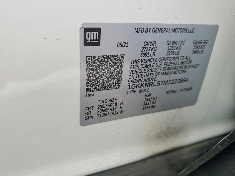 2021 GMC ACADIA SLE 13