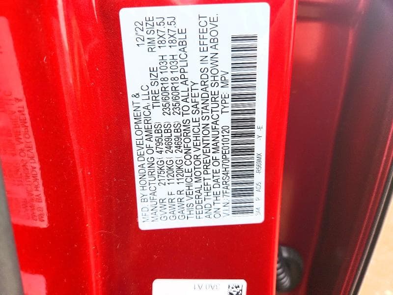 2023 HONDA CR-V EXL 12