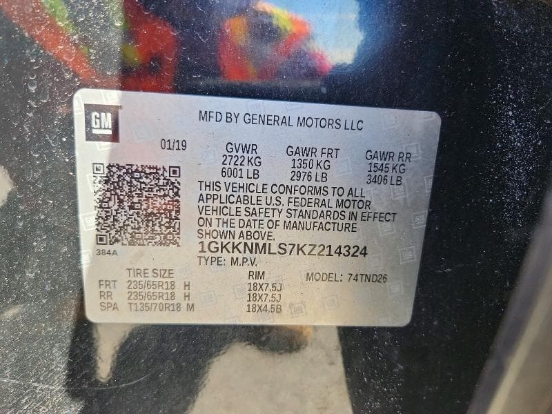 2019 GMC ACADIA SLT-1 13